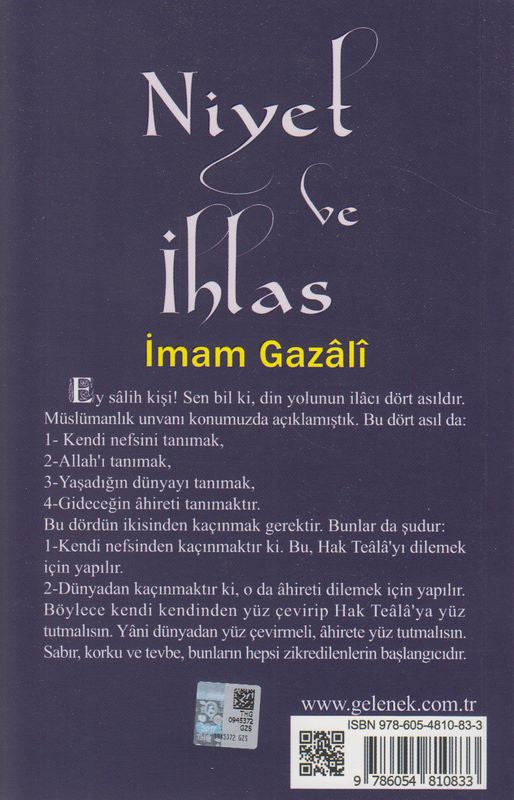 Niyet Ve Ihlas