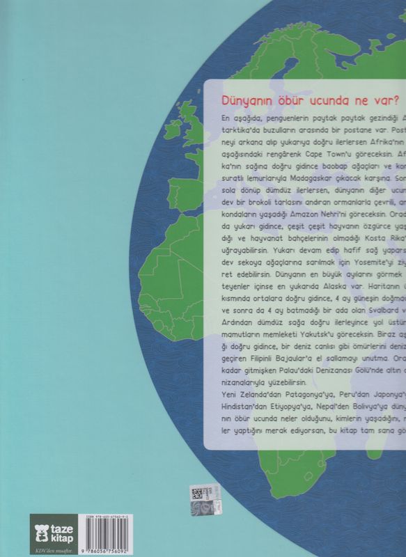 Dünyanin Öbür Ucunda Ne Var Ciltli