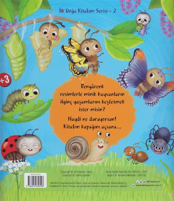 Minik Hayvanlar Ilk Doga Kitabim Serisi 2