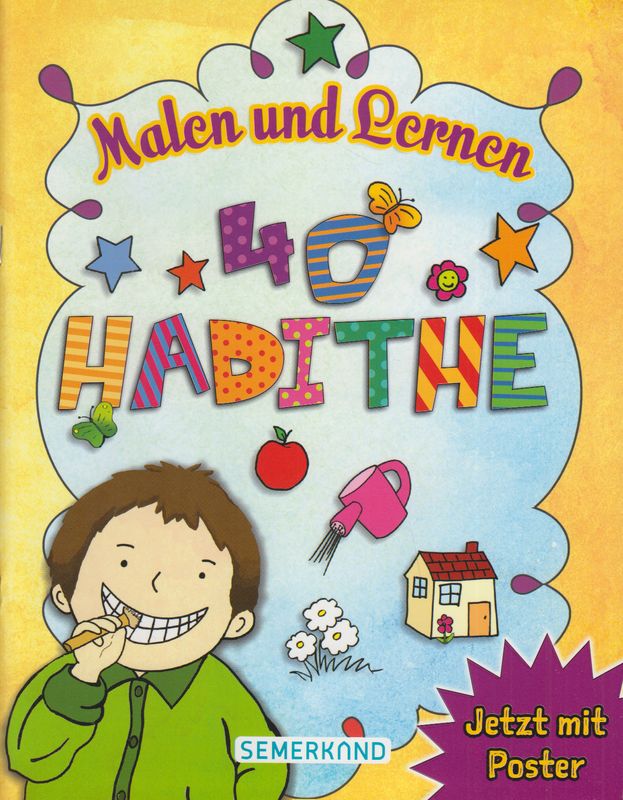 Malen und Lernen 40 Hadithe 4 Büchern