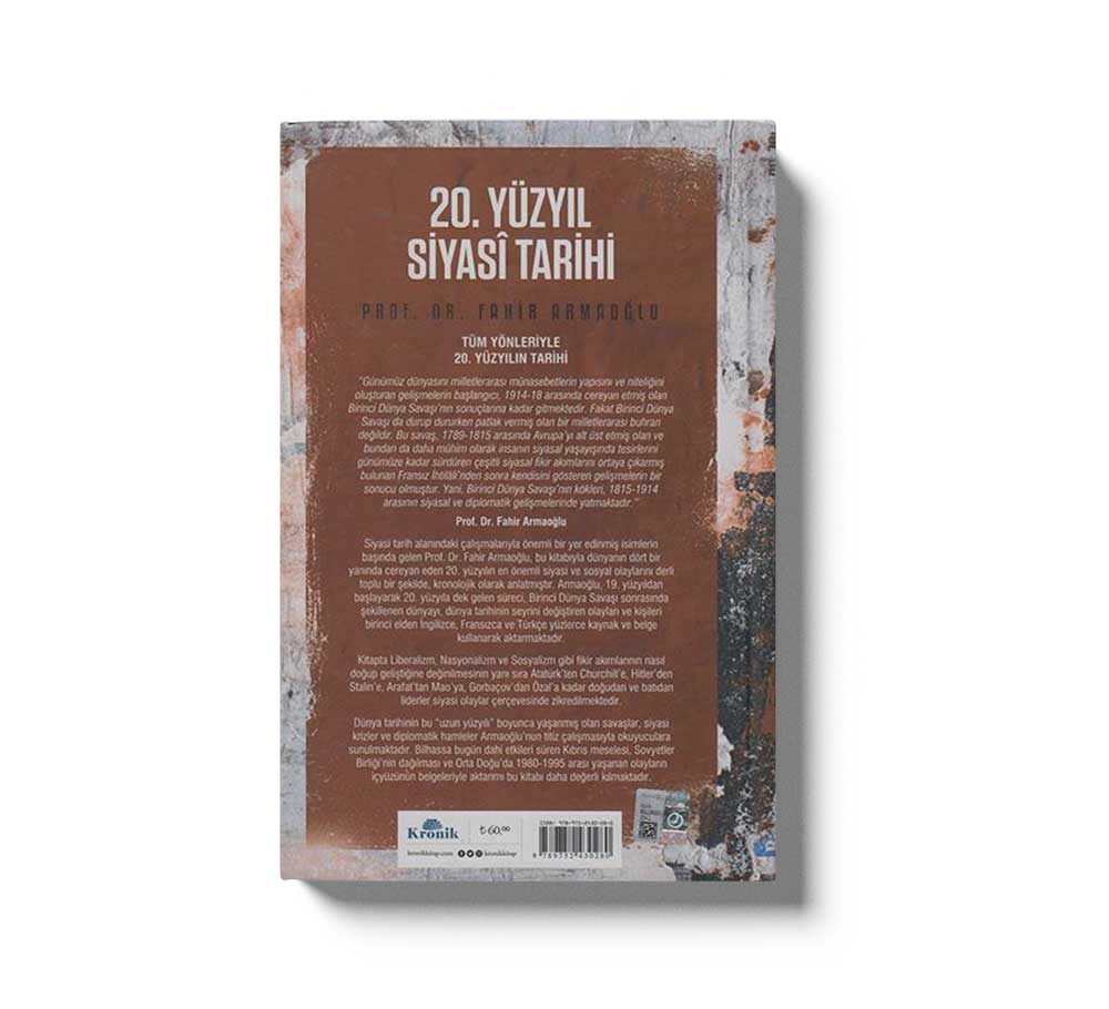 20. Yüzyil Siyasi Tarihi (1914 - 1995) (Ciltli)