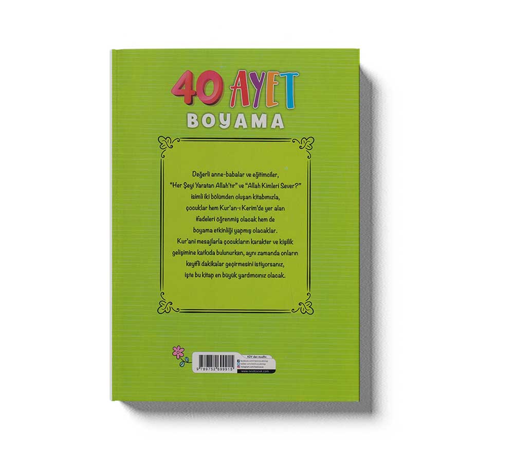 40 Ayet Boyama