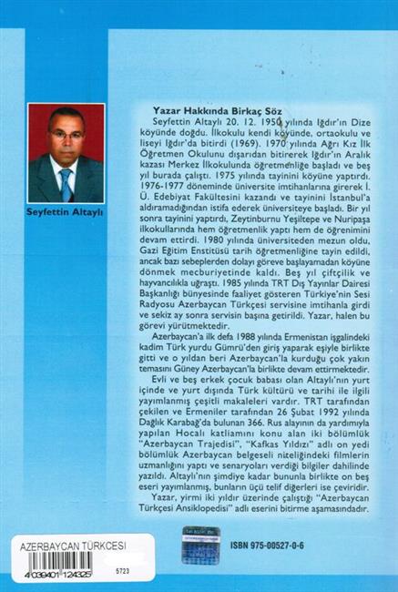 Azerbeycan Türkçesi Deyimler Sözlüğü