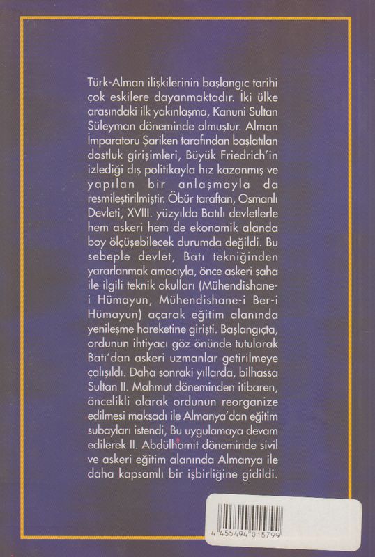 Türk Alman Egitim Iliskilerinin Tarihi Gelisimi