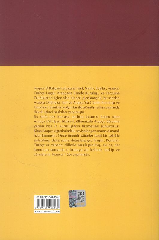 Arapca Dilbilgisi Nahiv