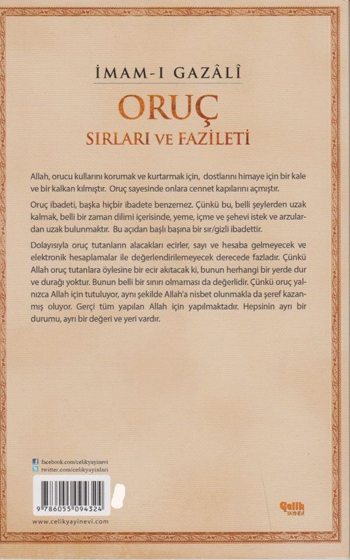 Oruc Sirlari Ve Fazileti