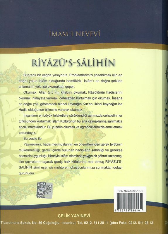 Riyazüs Salihin Birinci Kalite Kagit