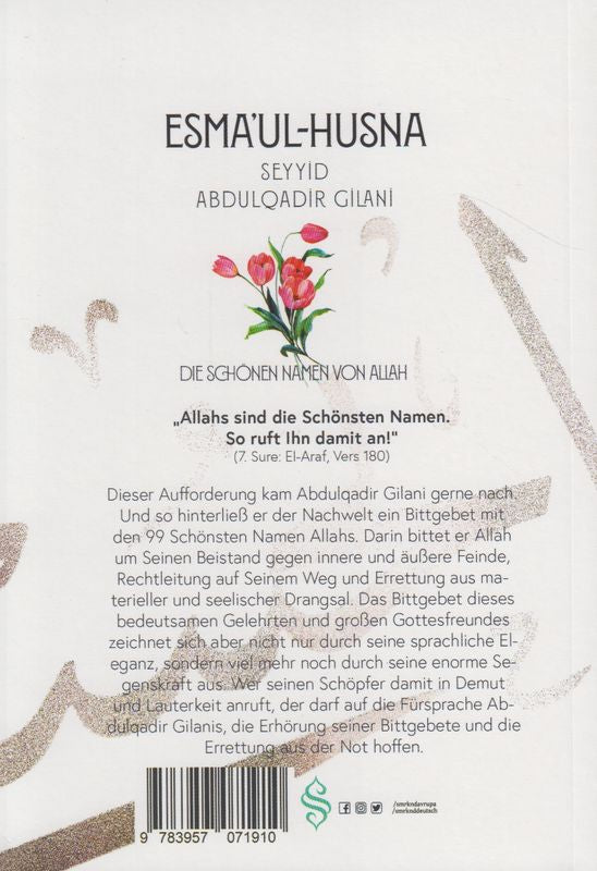 Esma`Ul Husna Die schönen Namen von Allah