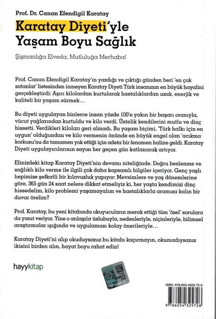 Karatay Diyetiyle Yasam Boyu Saglik