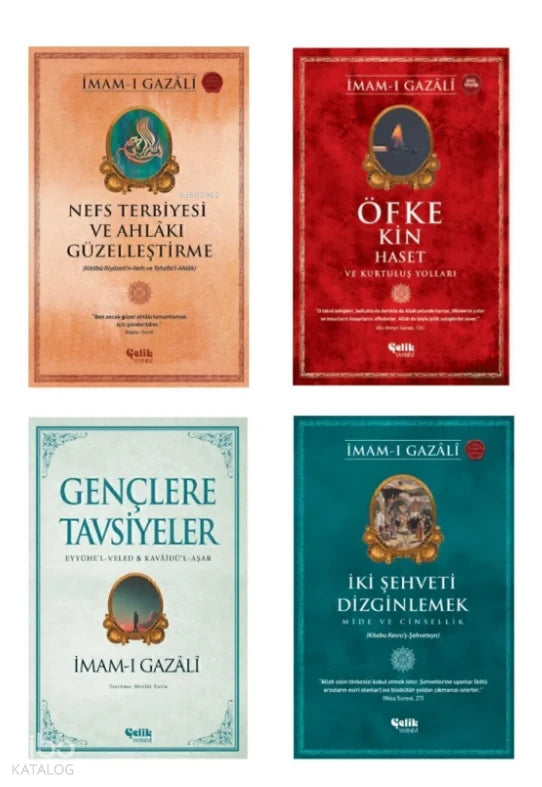 İmam Gazali Nefs Terbiyesi Seti (4 Kitap Set)
