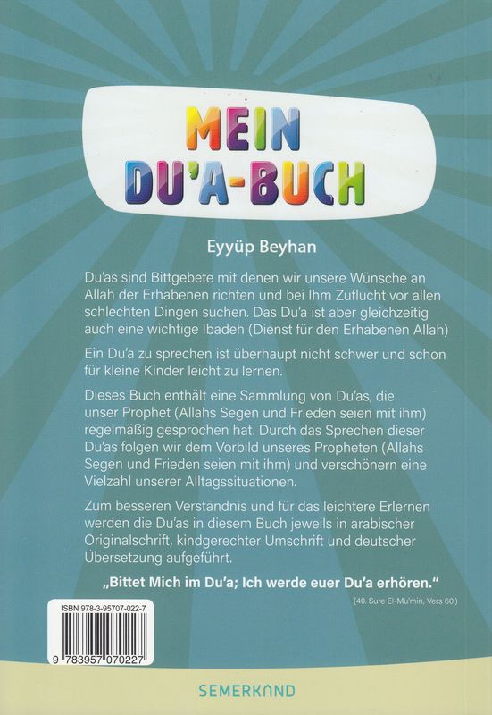 Mein Dua Buch