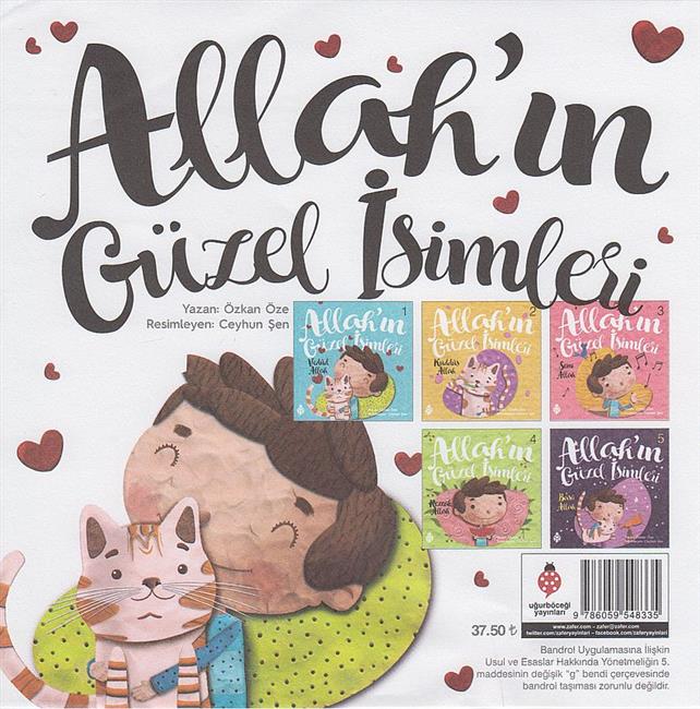 Allahin Güzel Isimleri 1 Set 5 Kitap
