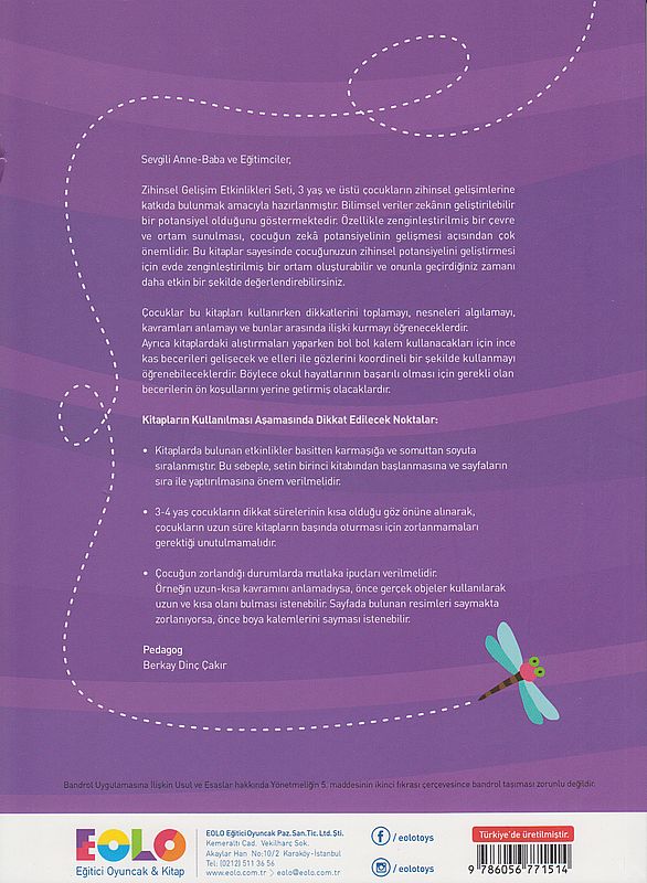 Zihinsel Gelisim Etkinlikler Seviye 3