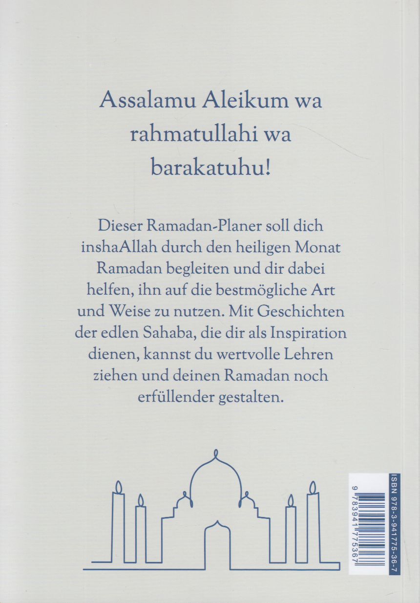 Ramadan Planer Sahaba Edition