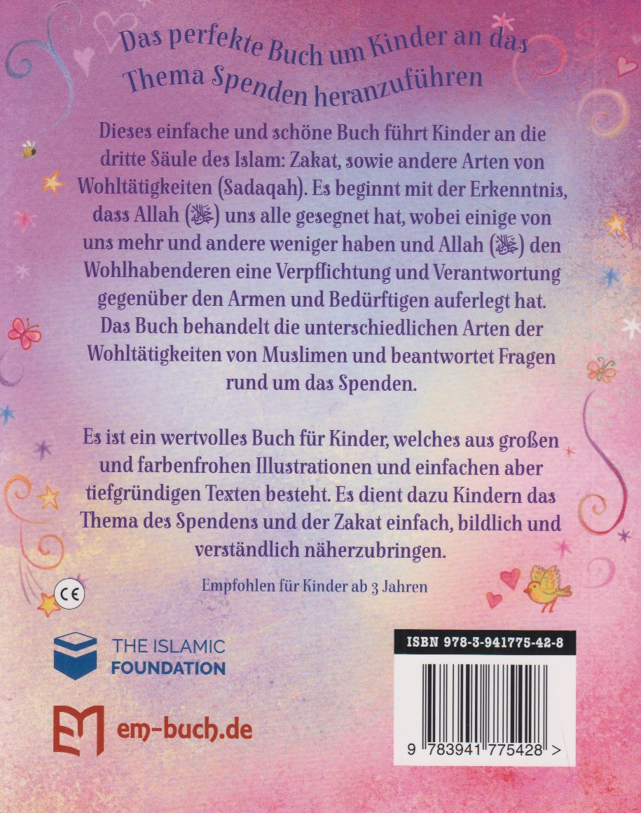 Mein erstes Buch über das Spenden Lehren für kleine Kinder