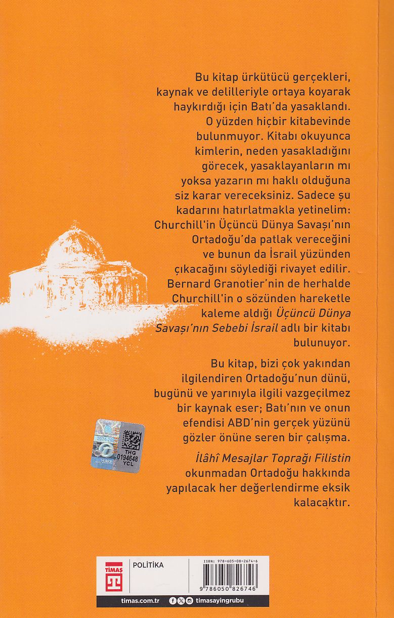 İlahi Mesajlar Toprağı Filistin Roger Garaudy