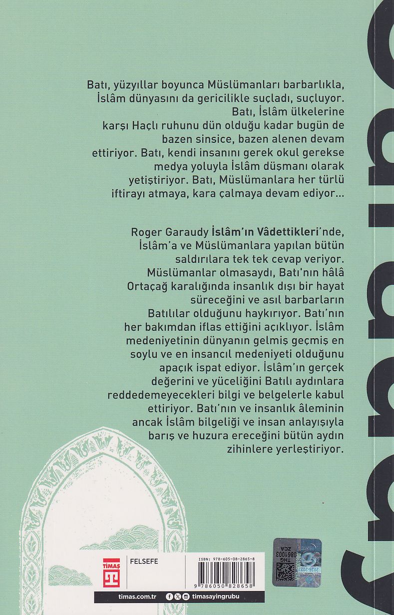 İslamın Vadettikleri Roger Garaudy