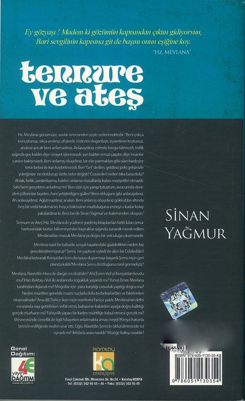 Tennure Ve Ates Hz Mevlana