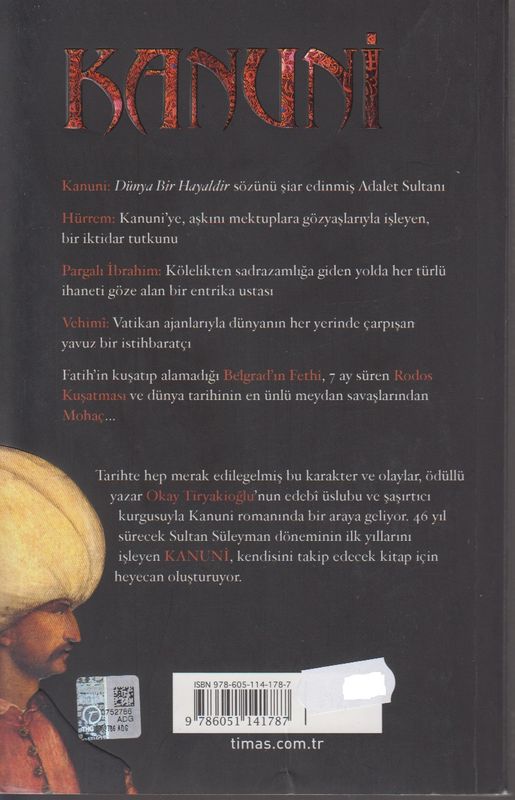 Kanuni Kilicin Yapmadigini Adalet Yapar