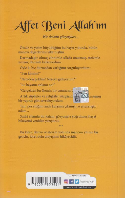 Affet Beni Allahım Bir Deistin Gözyaşları