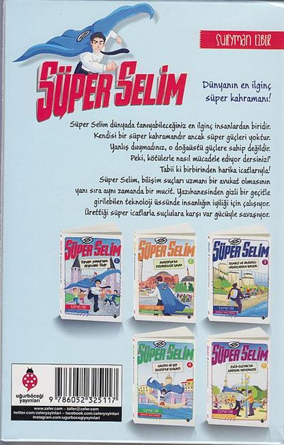 Süper Selim 5 Kitap Dünyanin En Ilginc Süper Kahramani