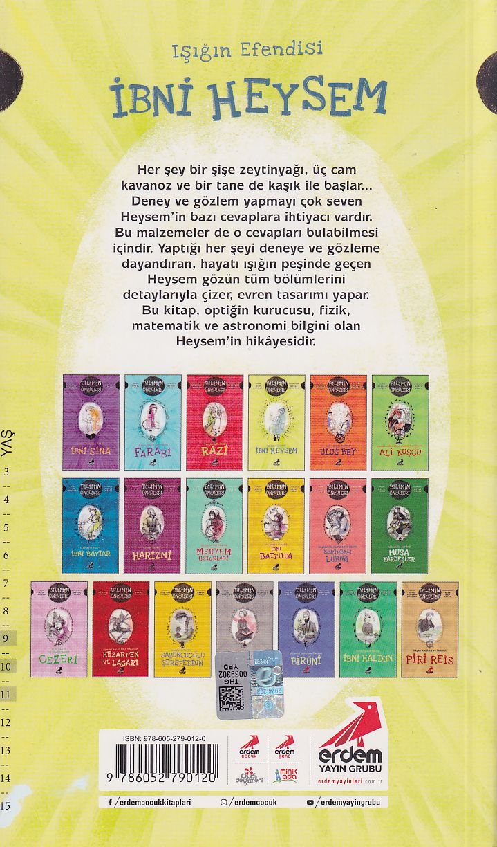 İbni Heysem Işığın Efendisi Bilimin Öncüleri Serisi