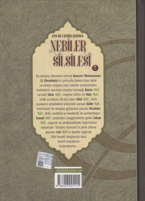 Kurani Kerim Isiginda Nebiler Silsilesi 1 Ciltli