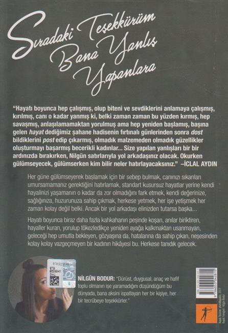 Siradaki Tesekkürüm Bana Yanlis Yapanlara