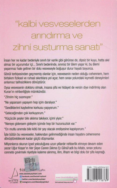 HER SEYE CANINI SIKMA EY GÖNÜL NE BU DERTLER KALICI NE DE BU ÖMÜR