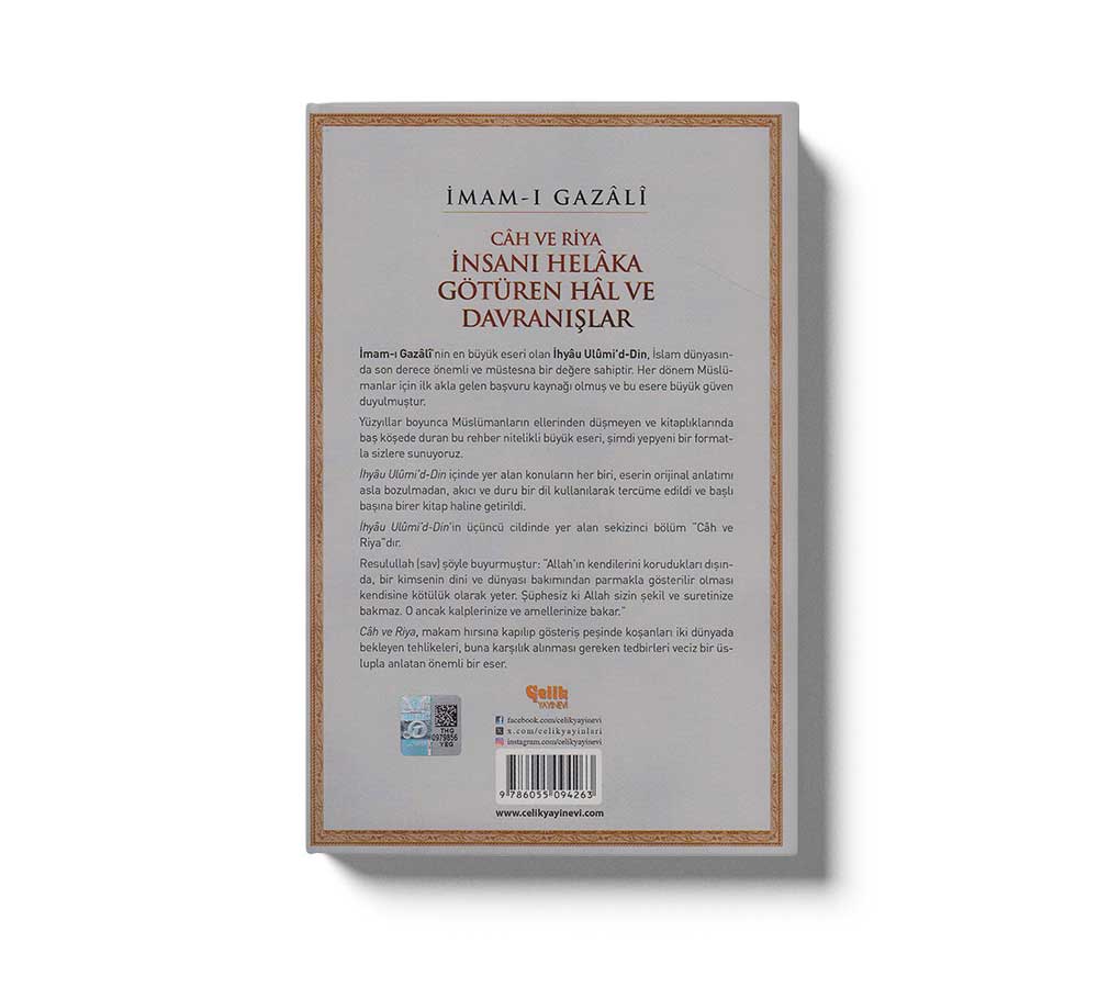 Câh ve Riya - İnsanı Helâka Götüren Hâl ve Davranışlar