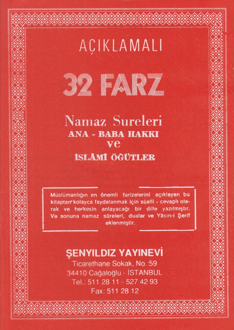 Açıklamalı 32 Farz Namaz Sureleri Ana-Baba Hakkı ve İslami Öğütler