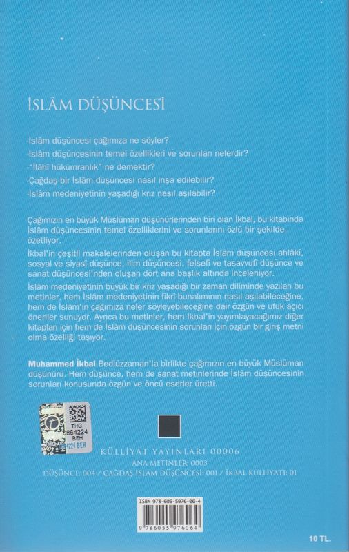 Islam Düsüncesi K.Boy