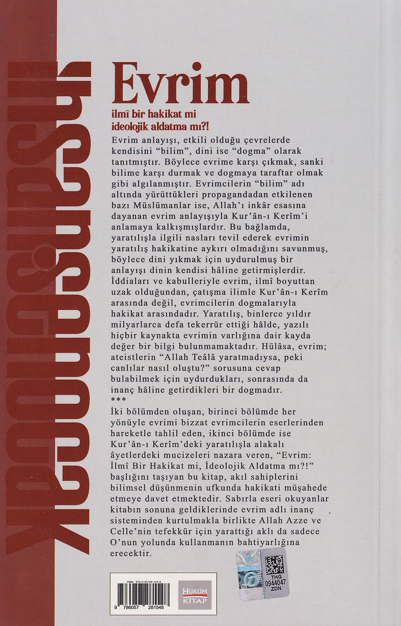 Evrim - İlmi Bir Hakikat mi İdeolojik Aldatma mı?!