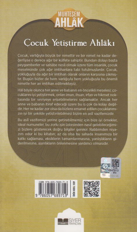 Cocuk Yetistirme Ahlaki