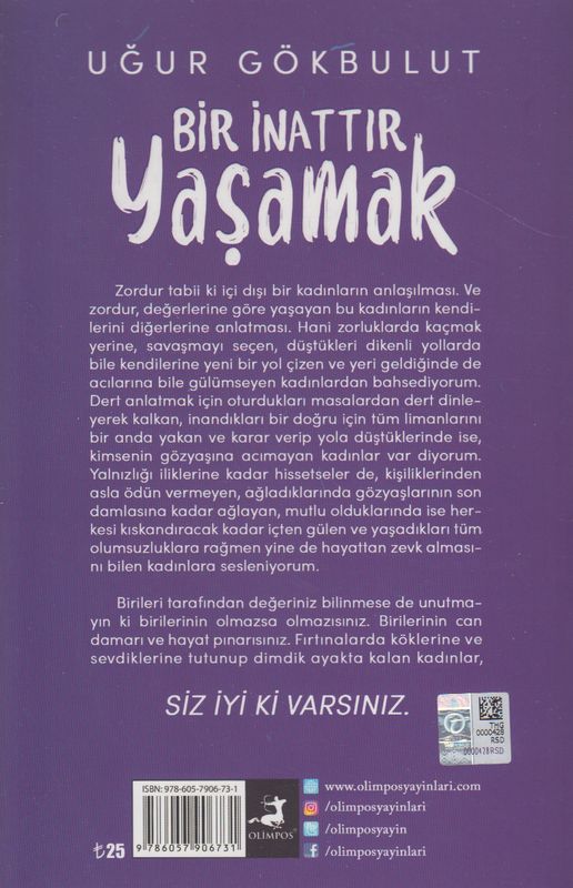 Bir inattir Yasamak