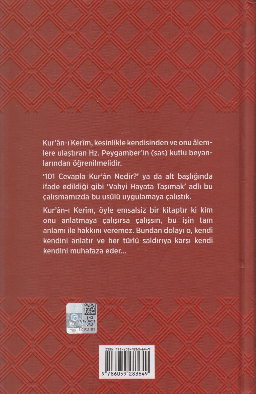 101 Cevapla Kuran Nedir Vahyi Hayata Tasimak