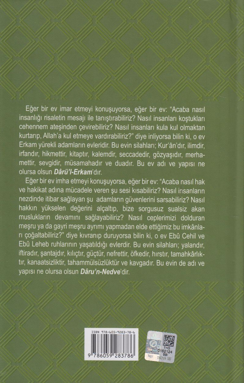 Nebevi Egitim Modeli Darül-Erkam; Vahyin Nüzel Sürecinde Sahsiyet Egitimi (Ciltli)