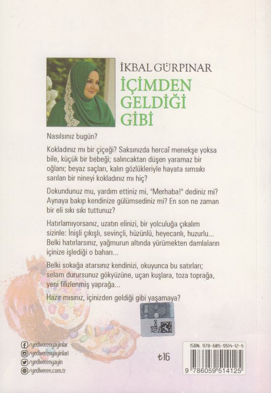 Içimden Geldigi Gibi Yediveren Yayinlari