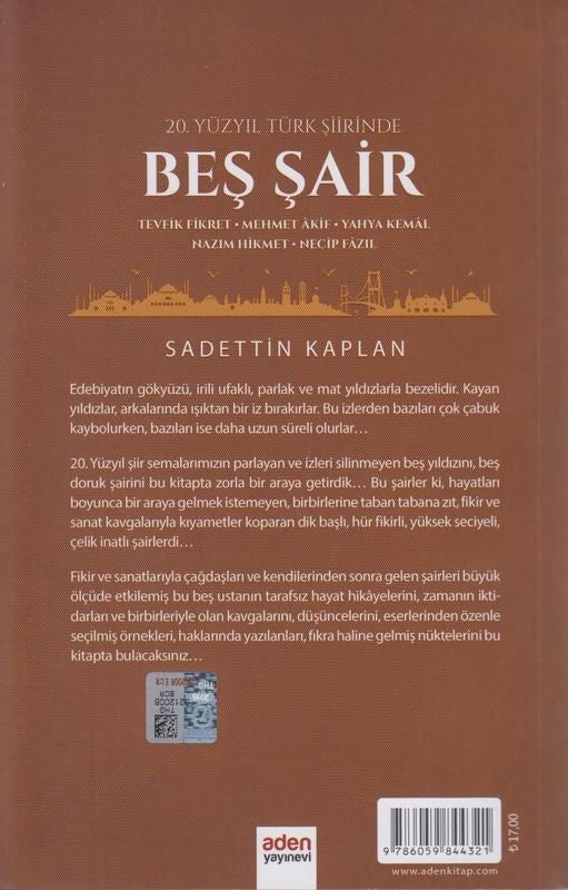 Beş Şair 20 Yüzyıl Türk Şiirinde