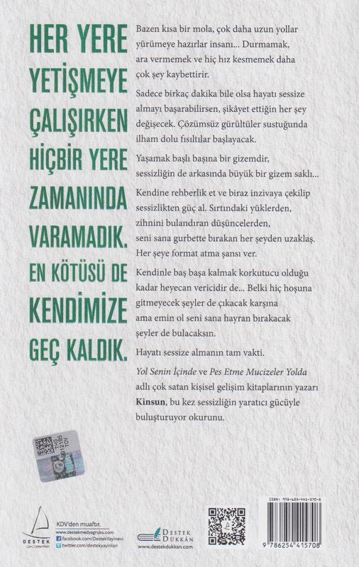 Hayati Sessize Alma Vakti