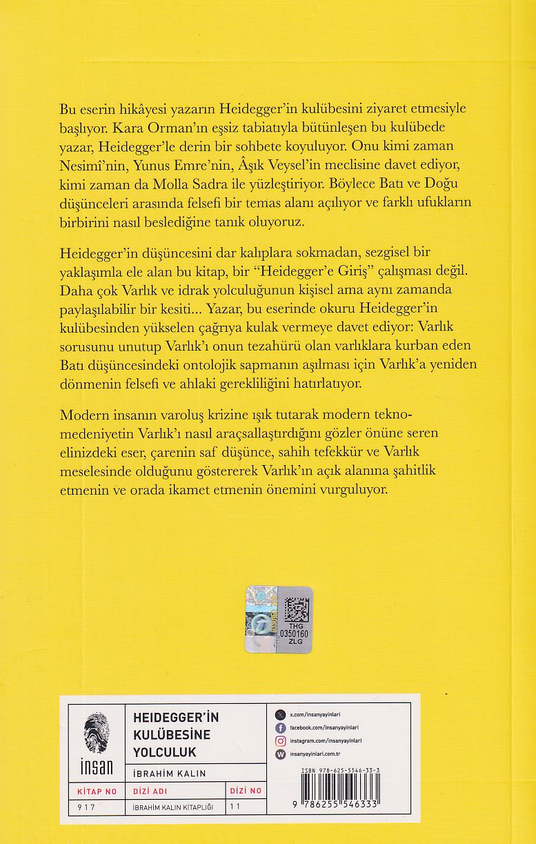 Heideggerin Kulübesine Yolculuk