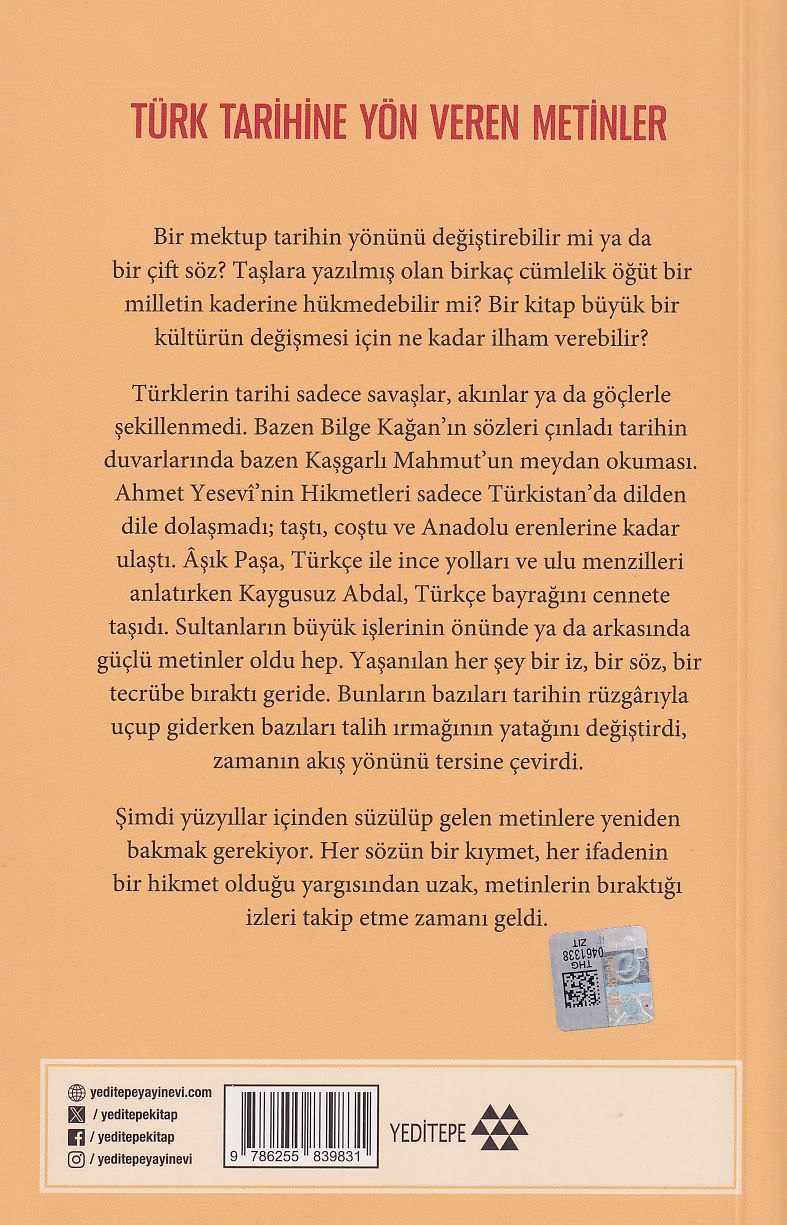 Türk Tarihine Yön Veren Metinler