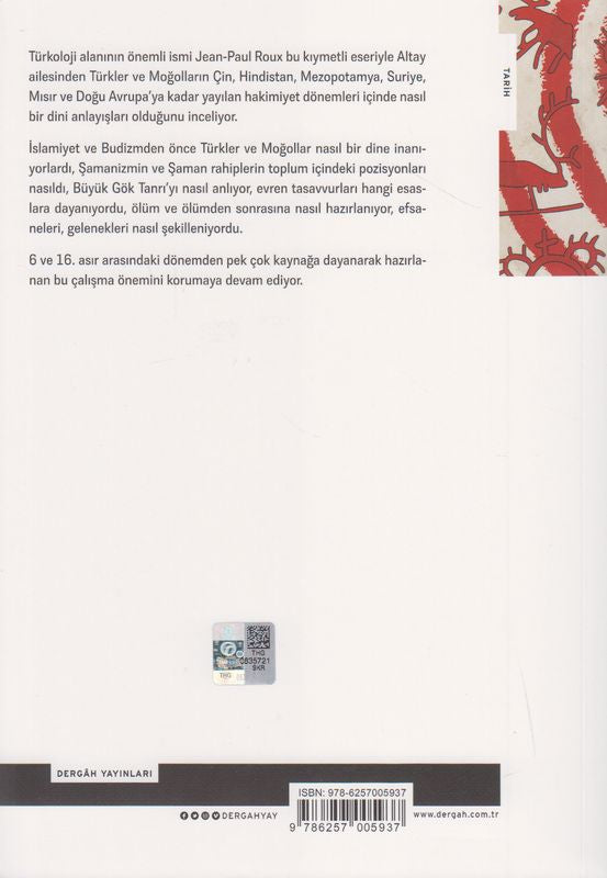 Türklerin ve Mogollarin Eski Dini