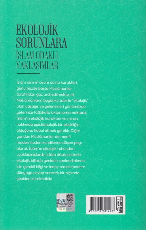 Ekolojik Sorunlara Islam Odakli Yaklasimlar