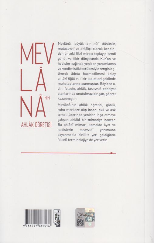 Mevlananin Ahlak Ögretisi