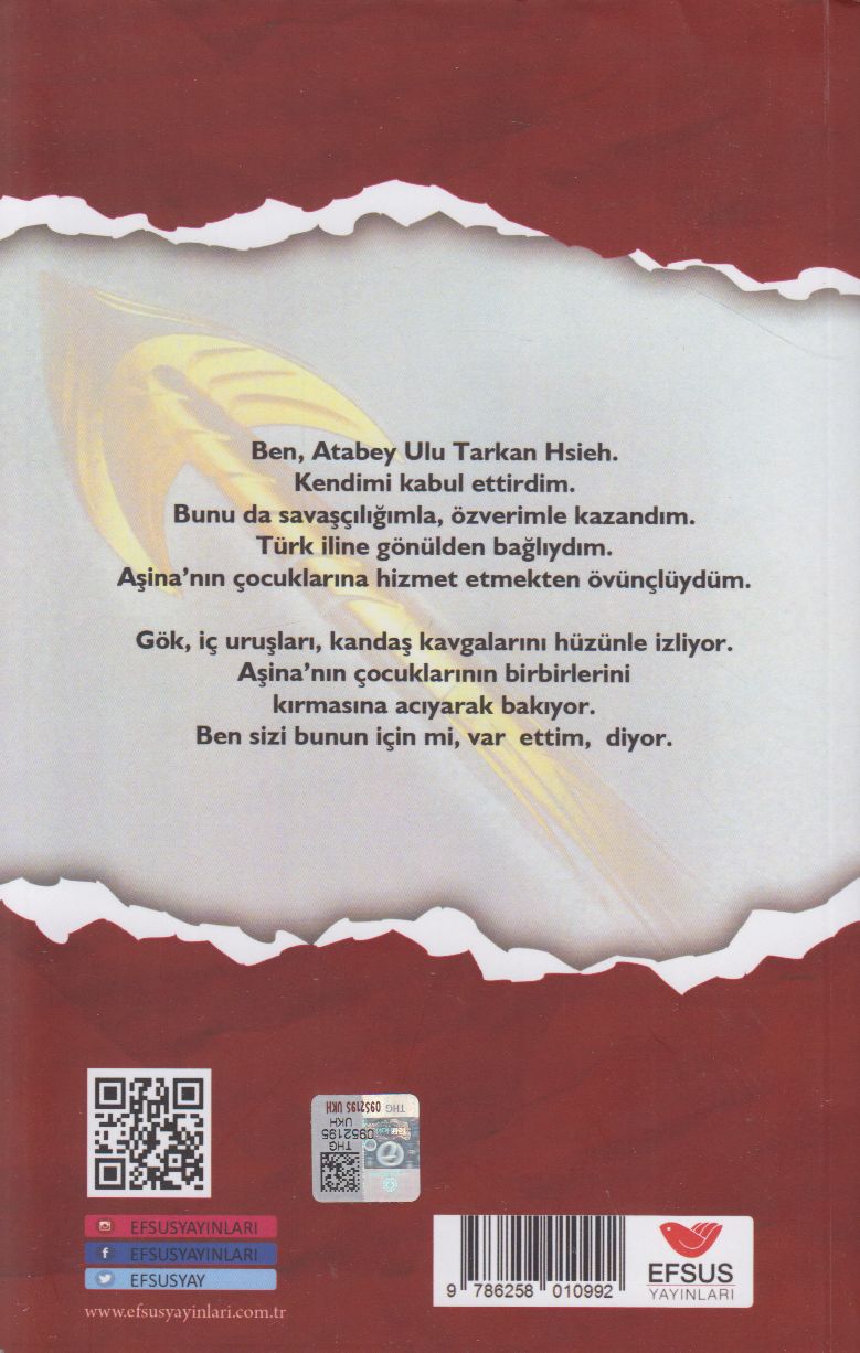 Aşina'nın Çocukları Birinci Göktürk Kağanlığı Zor Çağlar