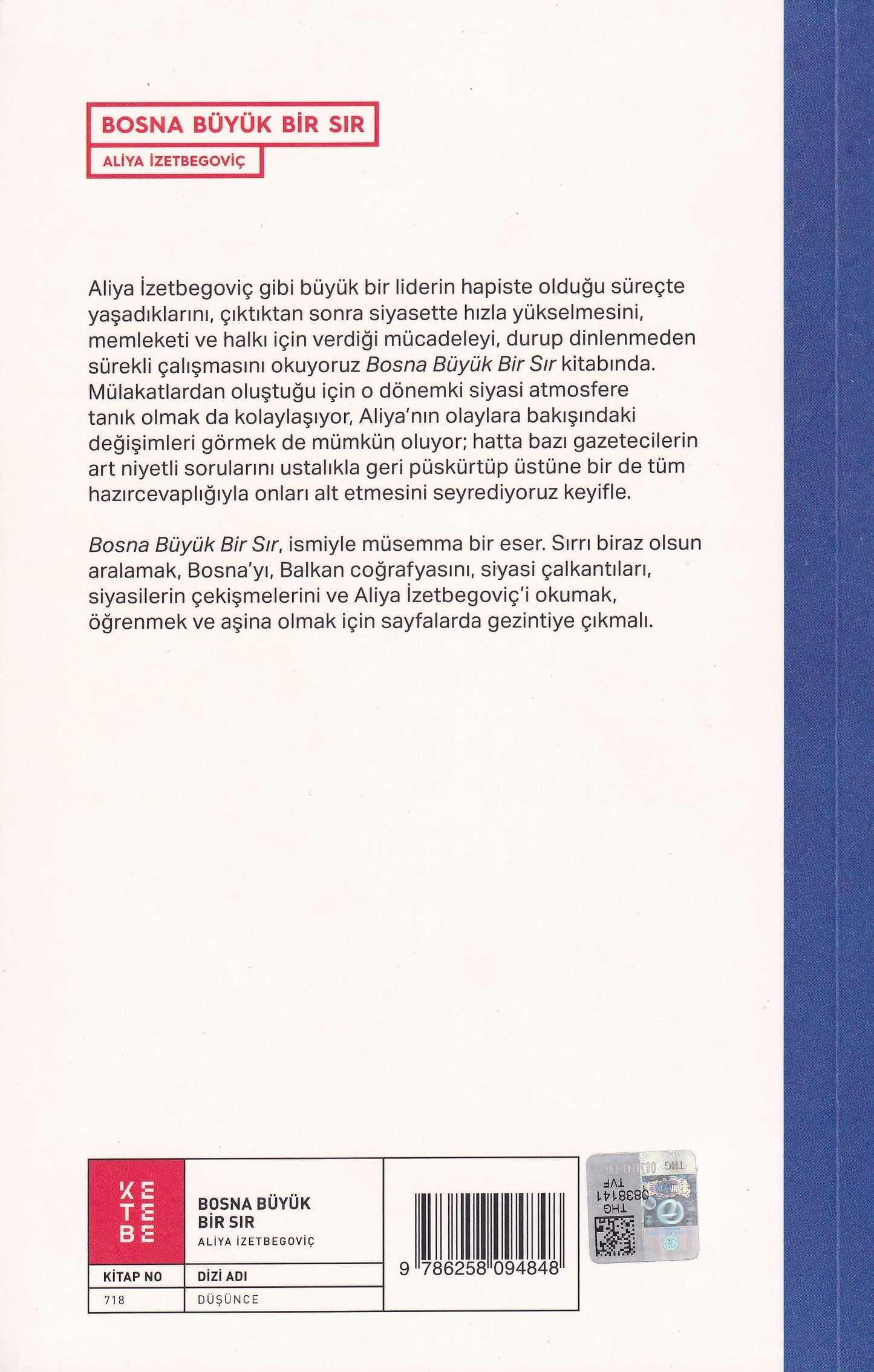 Bosna Büyük Bir Sır