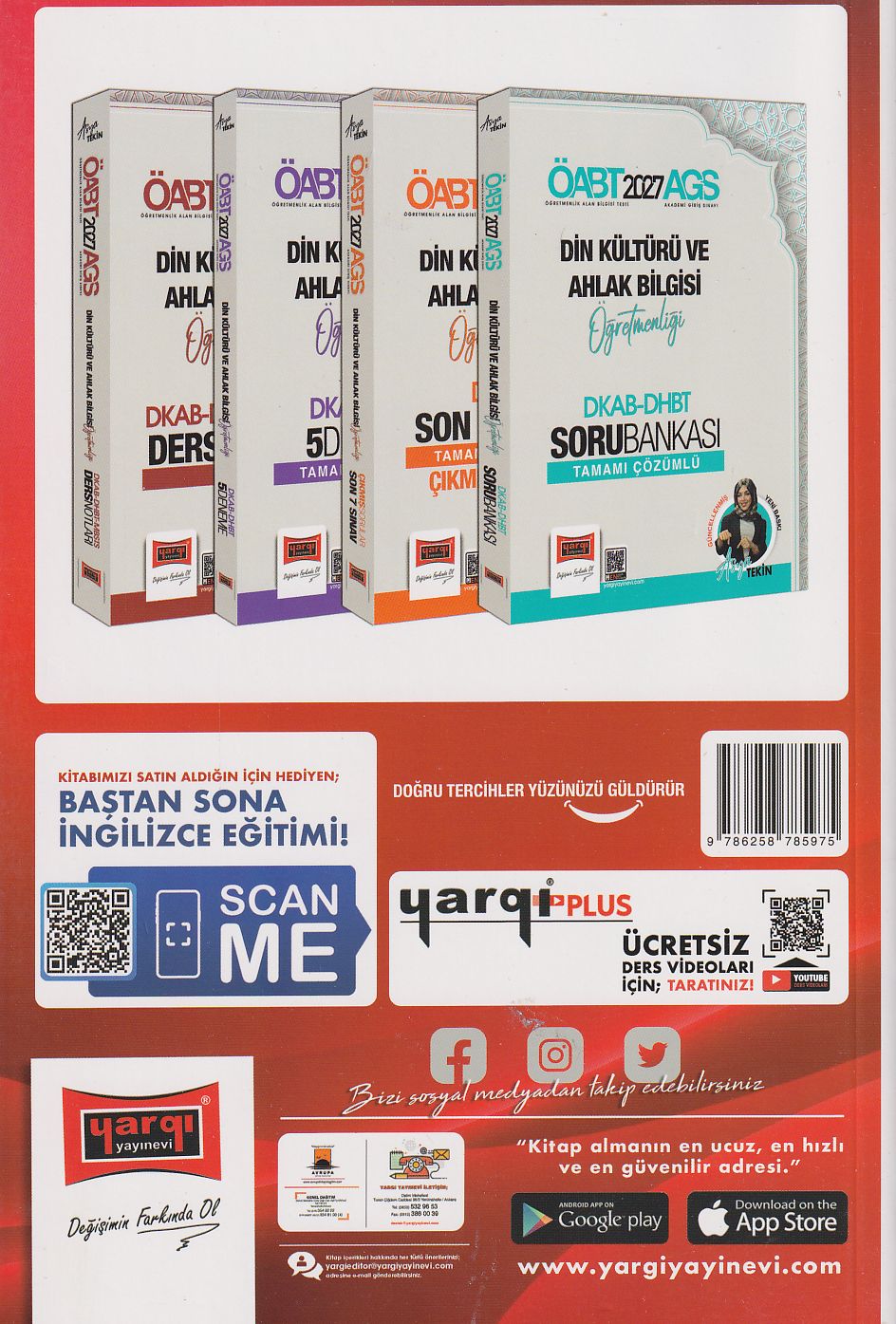 2027 ÖABT AGS Din Kültürü ve Ahlak Bilgisi Öğretmenliği DKAB DHBT MBSTS Ders Notları Yargı