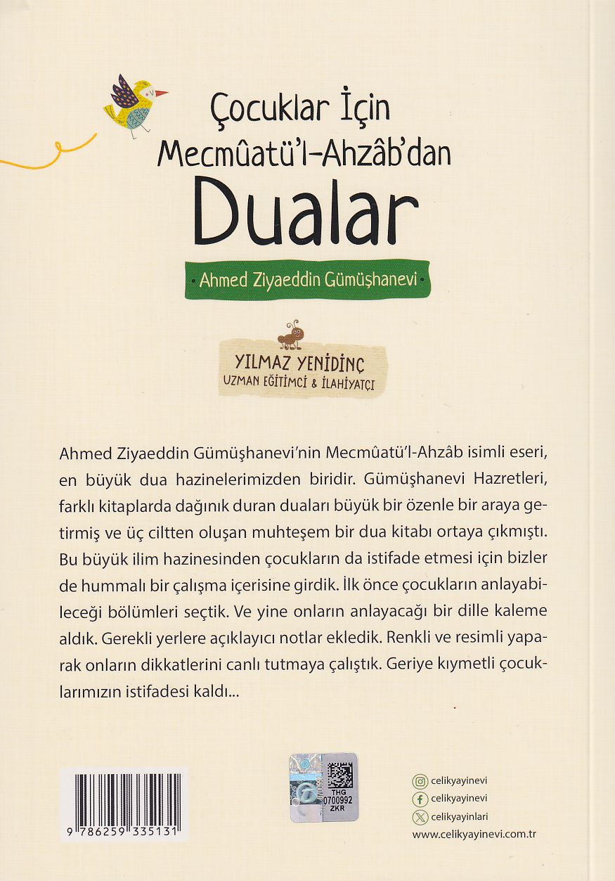 Cocuklar İçin Dualar Mecmuatül Ahzab Cocuk Üniversitesi