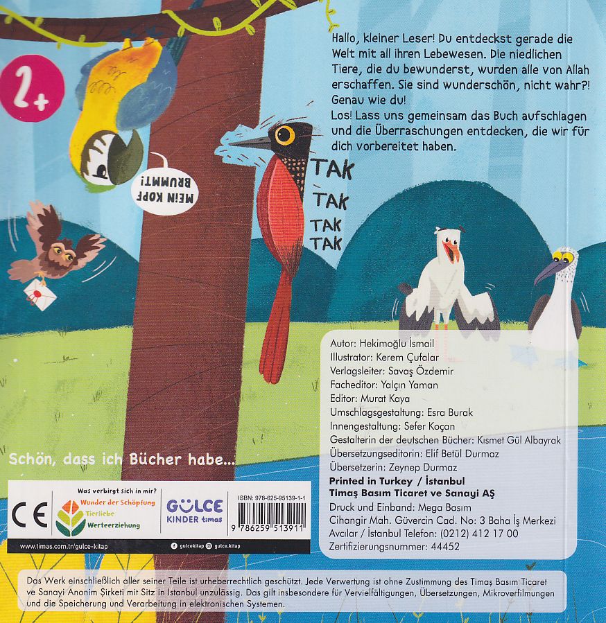 Tiere in der Luft - Suche Und Finde